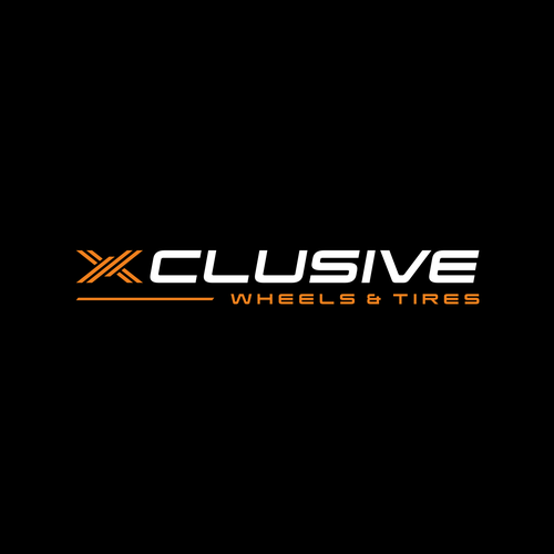 Designs XCLUSIVE Wheels & Tires LOGO // Needs modern, edgy, simplistic design Logo design