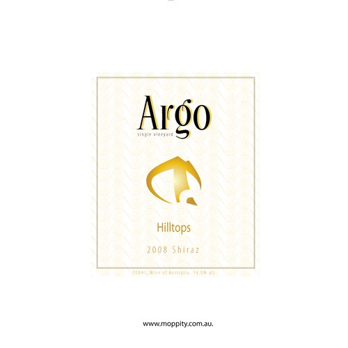 Sophisticated new wine label for premium brand Design por Runo