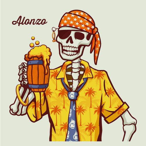 Illustrations of  Alonzo Design by GK_Kolektiv