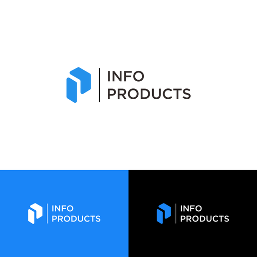 InfoProducts.com - Logo & Branding Design by anindiya