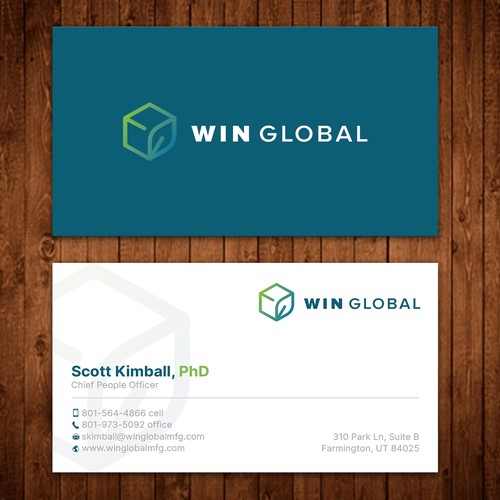 WIN Global Business Card Design-ontwerp door ™SF_Design™