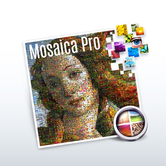 Create a Mac Desktop App Icon for Photo Mosaics app Icon or button