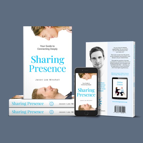 Mindfulness Book Cover on Sharing Presence Design by SantoRoy71