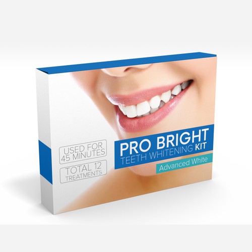 Design packaging for a teeth whitening kit. | Product packaging contest