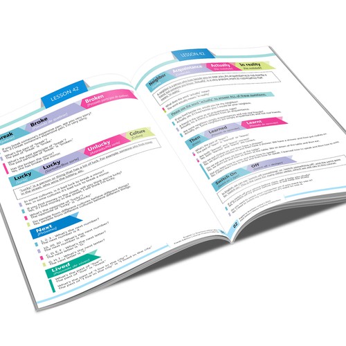 Language Book Templates Design by Artovia