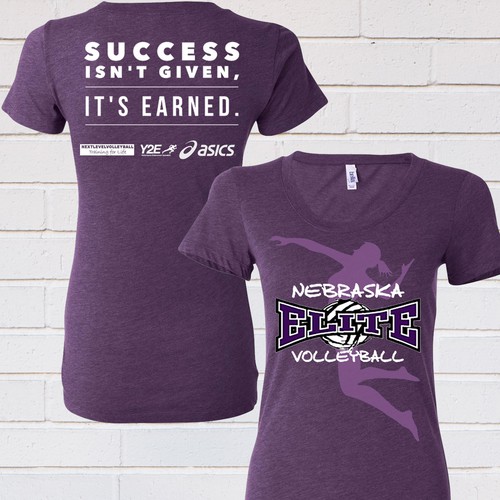 Volleyball Camp Tshirt for NonProfit Tshirt contest