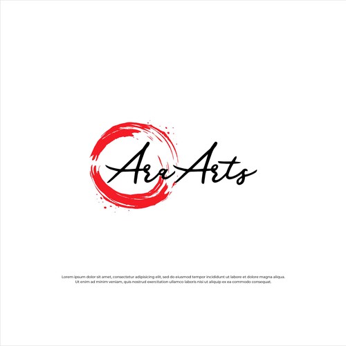 AraArts Logo Contest Design by randajanuario