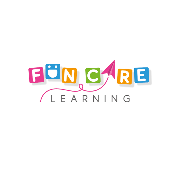 Logo for a childcare center for children under 5 years old
