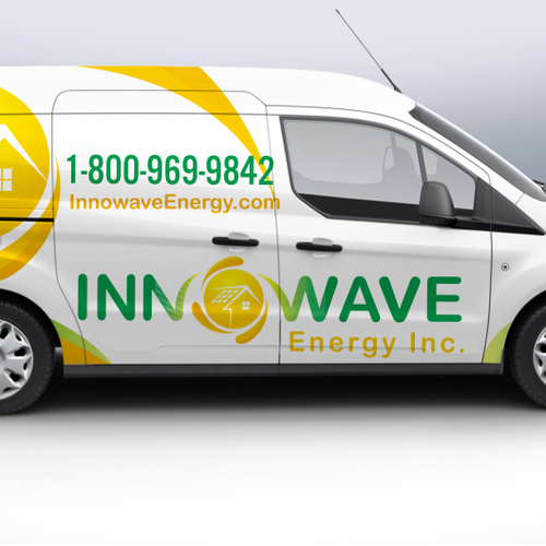 Create a capturing truck/car wrap for a Solar Installer on the Caribbean! Design by TANSA ART