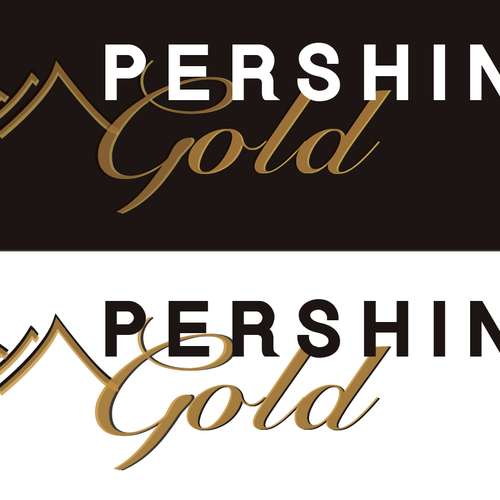 New logo wanted for Pershing Gold Design por yazkyu