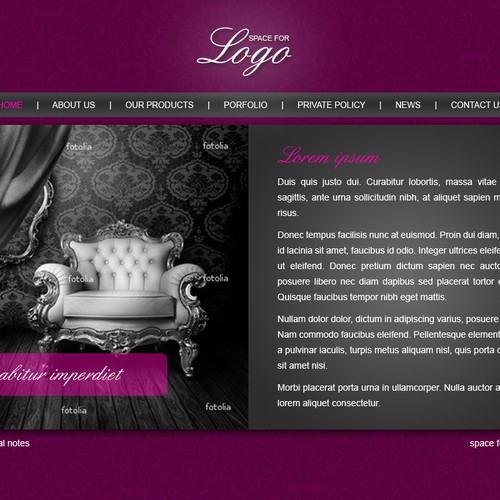 1-3 Page Website Template Design von anndrea