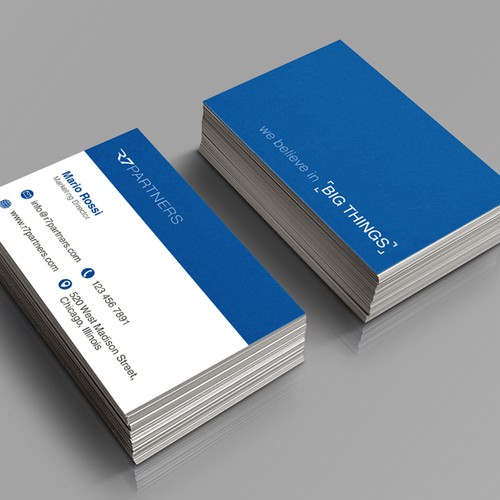 Venture Captial Firm Needs A New Business Card 