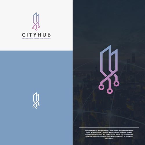 New topic ! Help us to create a new design for City Hub ! Design by NineGraphic