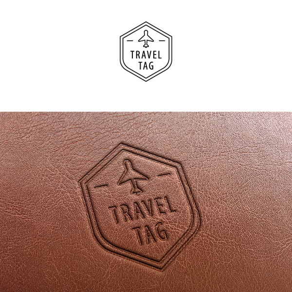 Hipster Logo for Travel Tag