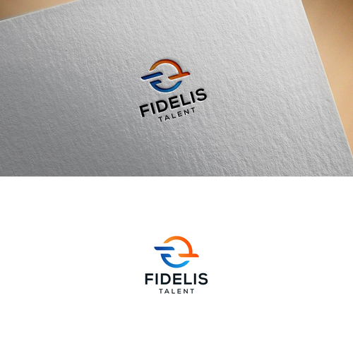 Fidelis Talent Logo and Website Design Design by graphcone