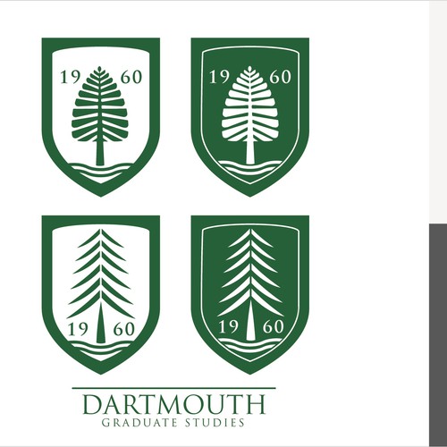 Dartmouth Graduate Studies Logo Design Competition Design by wyethdesign