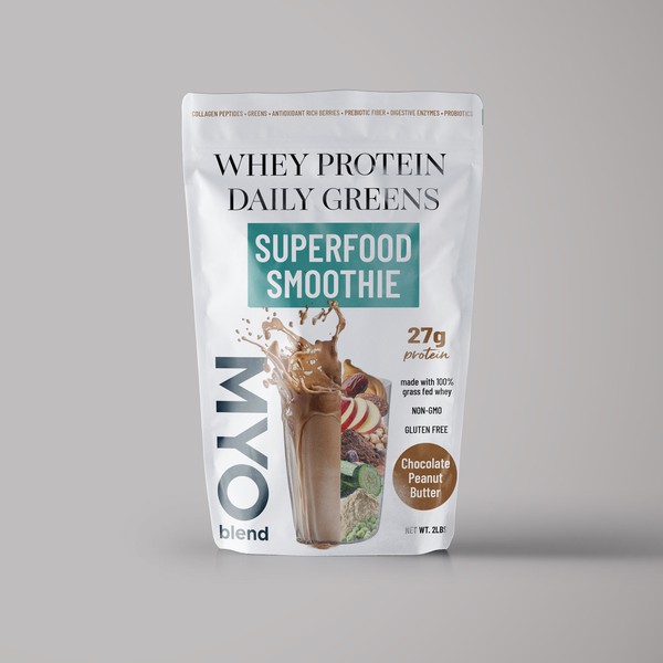 Superfood Smoothie Packaging Design