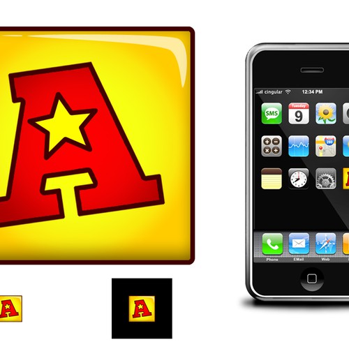 iPhone App:  App Finder needs icon! Diseño de josh_max