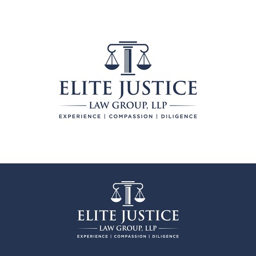 Elite Justice Law Group needs an empowering logo! Design by dot plus