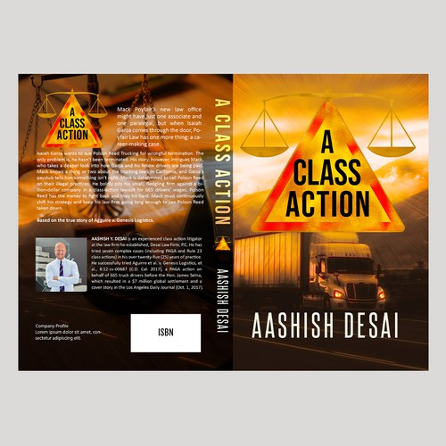 Design di Book Cover Design for a A Legal Fiction Book Based On A True Story di ^andanGSuhana^