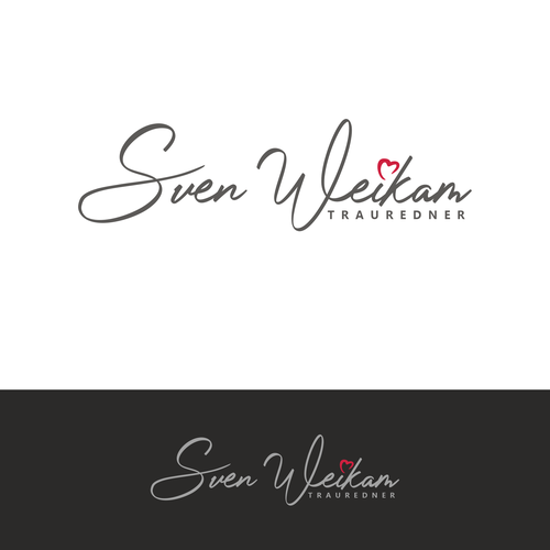 Design vincitore del contest "Trauredner Logo"