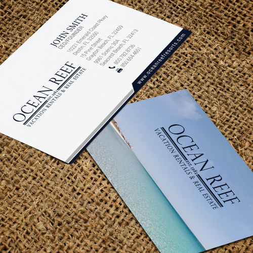 Design a fun, beach-inspired Business Card Design by chandrayaan.creative
