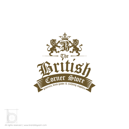 Create a traditional logo for classy British food store in Nice | Logo design contest