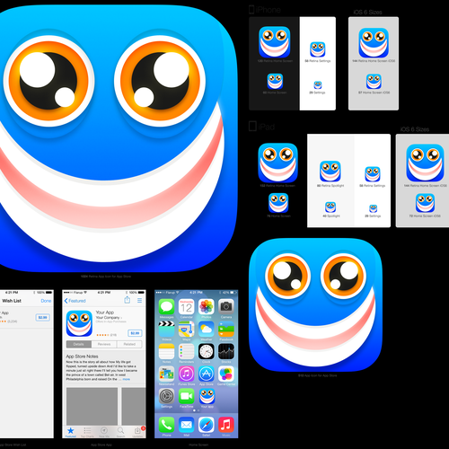 Create a beautiful app icon for a Kids' math game Design von Shadowness
