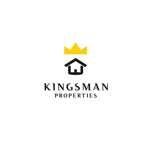 Kingsman Properties logo Design by Marcos!