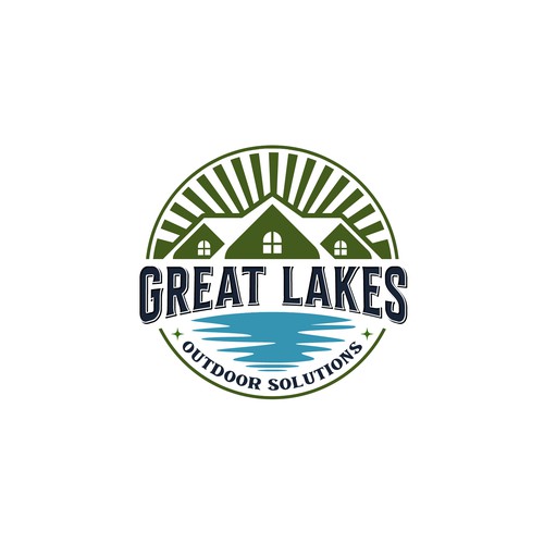 Design di design a modern yet unique logo that says construction from northeast ohio by the great lakes di GraphicVersa
