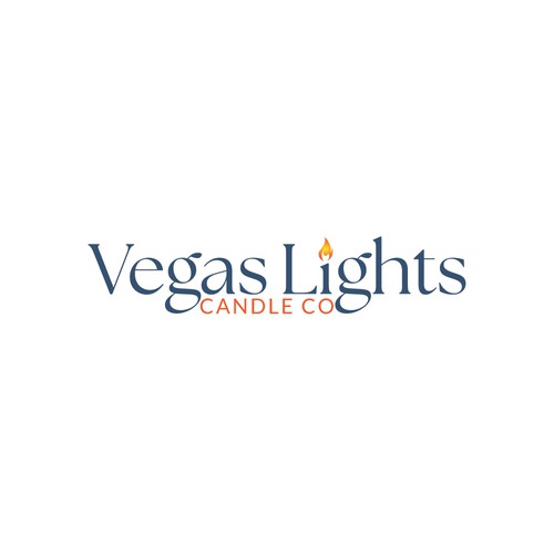 Design a modern fun logo for a candle company in Las Vegas Design by Kabelo Phofedi