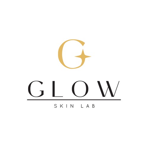 Glowing Design Logo/Emblem to attract the aesthetic community Design by aquamarine d e s i g n