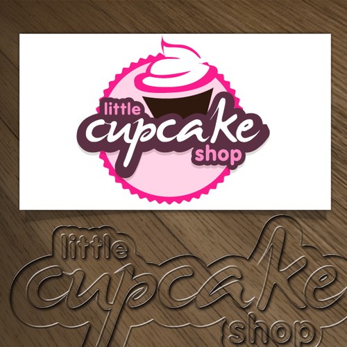 LOGO-  for  CUPCAKE  BAKERY Diseño de breo