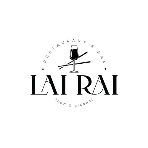 Design an approachable logo for a Vietnamese American fusion restaurant and bar - Lai Rai Design by Ruve