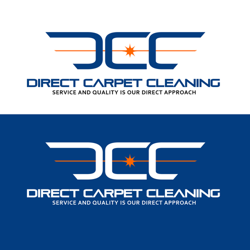 Edgy Carpet Cleaning Logo Design by TMOXX