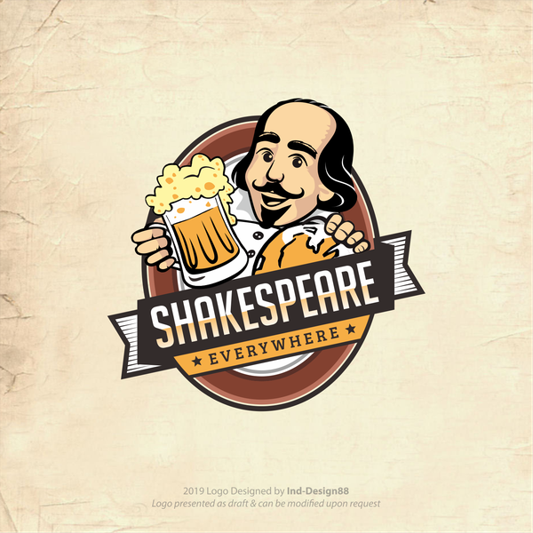 Design by Ind-Design88 titled "Shakespeare EveryWhere !!"