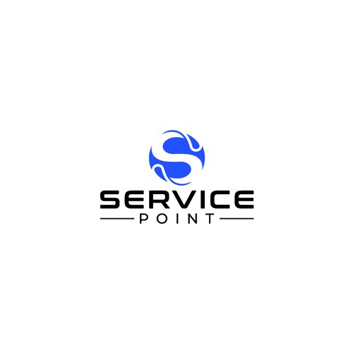 Service Point - Create New Logo and Brand Identity Design by Shanawas7