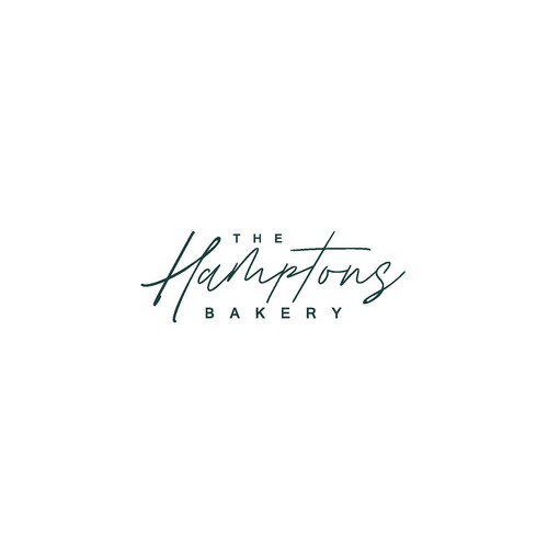 The Hamptons Bakery Logo Design by Naveera S. Aftab