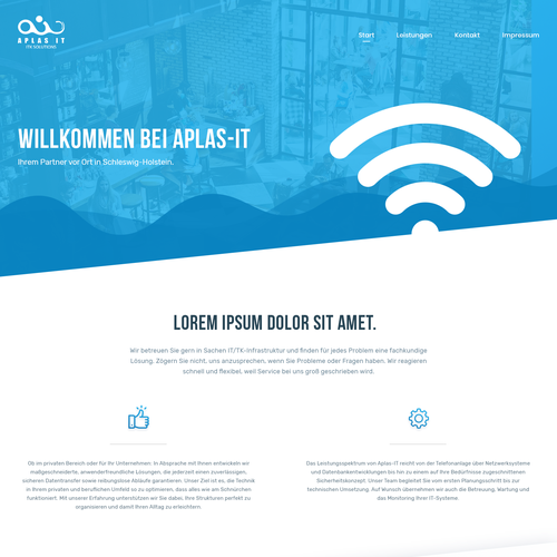 Web page design contest entry by Răzvan I.