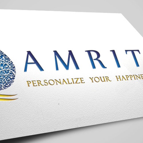 Create a modern exotic visual for Amrit Design by dtly2k designs