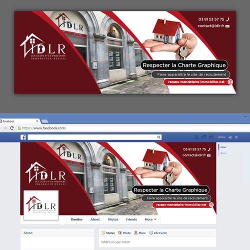 Facebook cover contest entry by Schöpfer