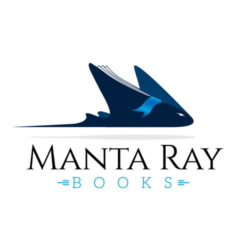 Design di Create a nationally seen logo for Manta Ray Books di Javier Vallecillo
