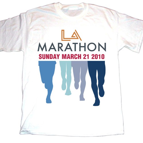 LA Marathon Design Competition Design by hyano
