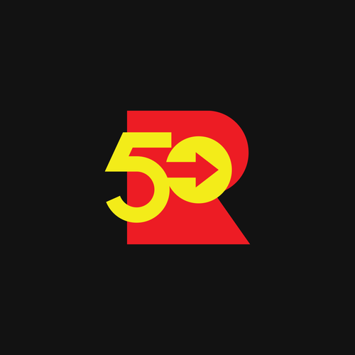 The R50 logo Design by A r s l a n