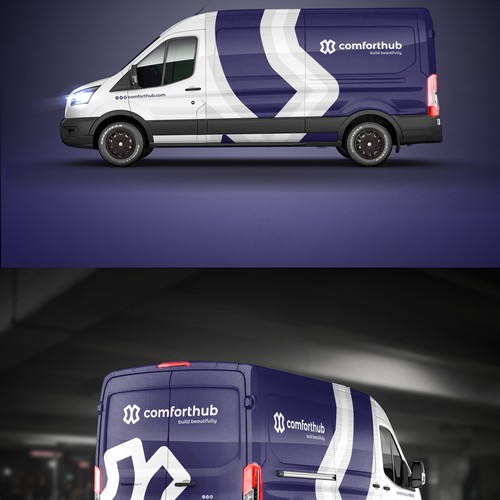 Design a Simple, Creative Vehicle Wrap with "less is more approach" Design by corpNL