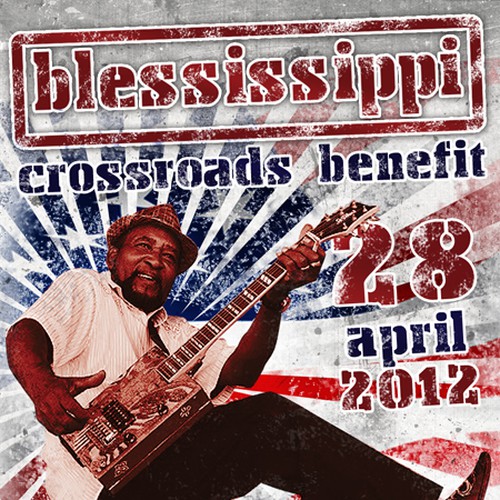 Design our Blues Concert Benefit Poster! Design by Xzero001