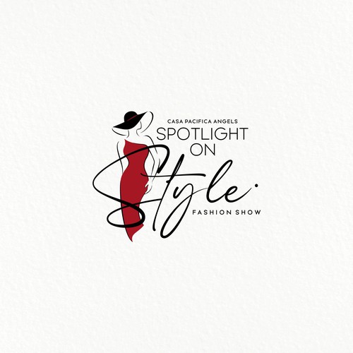 Elegant, fun, flirty logo for upscale Fashion Show Fundraiser Design by GinaLó