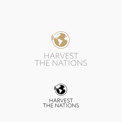 Create a sophisticated brand logo for "Harvest the Nations" evangelistic ministry Design by m210297