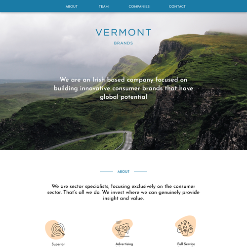 Proposition sur un concours de Design de landing page, réalisée par karryfish
