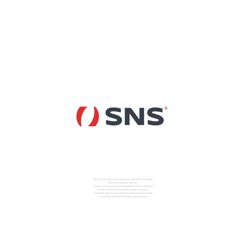 SNS needs an Uplifted New Logo Réalisé par mr.giraffe.design